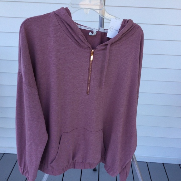 Women’s Live Well Loungewear with Hood,, size Xlarge, 3/4 Zip NWT - Picture 1 of 5